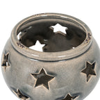 Alba Ceramic Star Candle Lantern