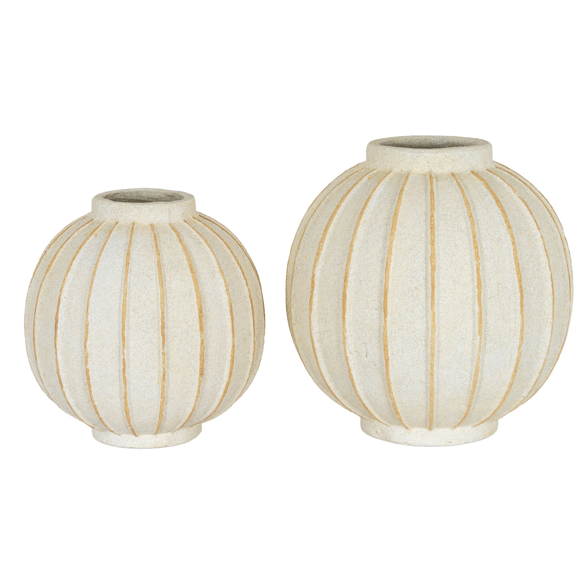 Linden Medium Globe Ceramic Vase