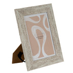 Mottled White 5X7 Wooden Picture Frame