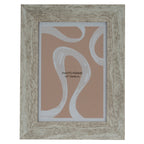 Mottled White 5X7 Wooden Picture Frame Product Image