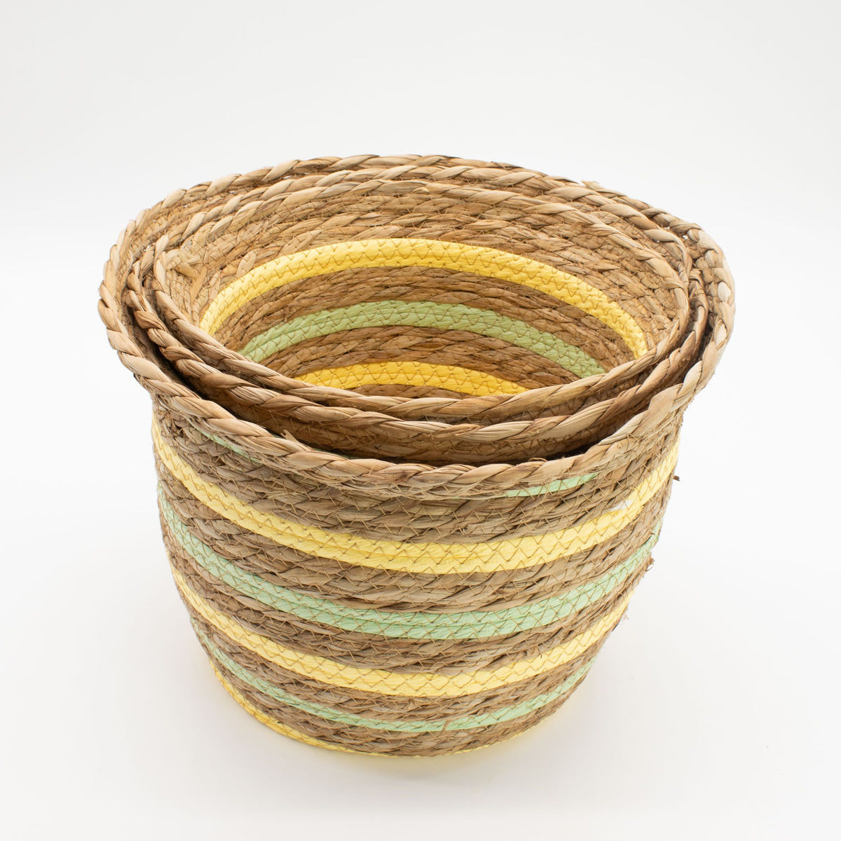 Seagrass Shaped Vase Set of Three Product Image