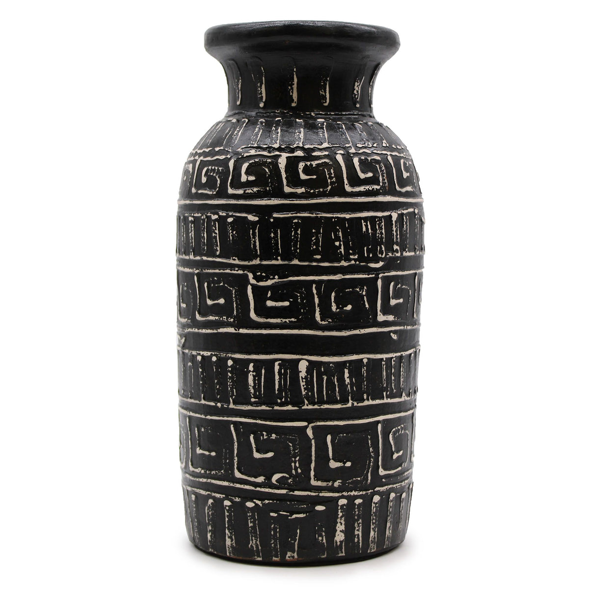 Greek Terracotta Straight Vase Product Image
