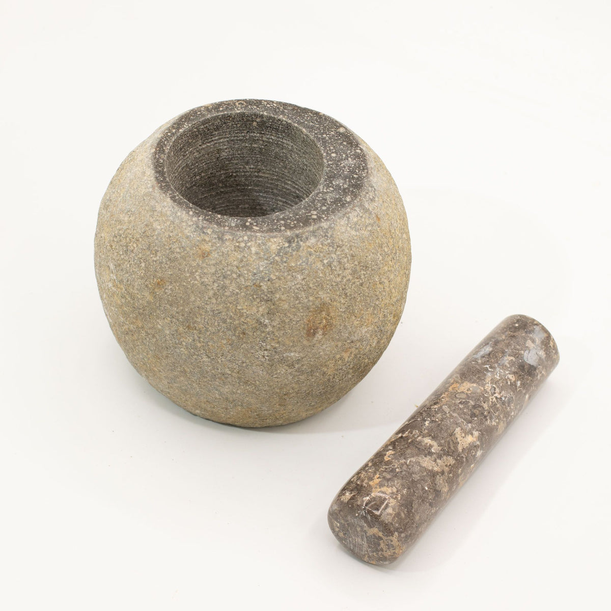 Riverstone Decorative Pestle and Mortar — Large