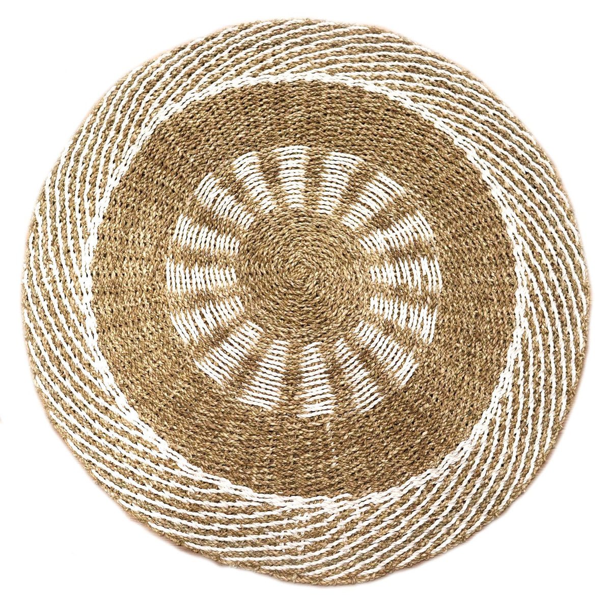 Seagrass Round Seagrass-White-Tan-Sun-1m Product Image