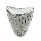 Aster Wide-Neck Ceramic Vase